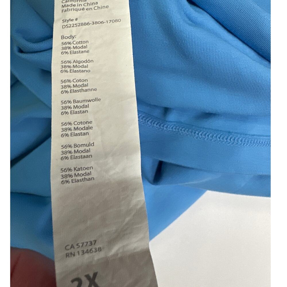 Fabletics Live-In High Neck Tank Dress Lot of 2 Sleeveless Midi Sz 2X Activewear - Picture 8 of 9
